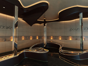 watch store interior 3D Model