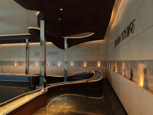 watch store interior Modello 3D