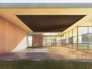Modern beach house with interior Modelo 3D