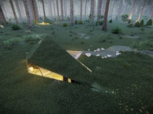 treehouse in the jungle animated 4k full project presentation 3D Model