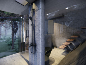 treehouse in the jungle animated 4k full project presentation 3D Model