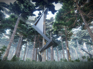 treehouse in the jungle animated 4k full project presentation 3D Model
