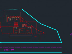modern mountain house 3D Model