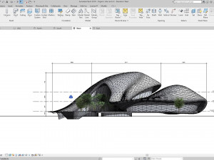 Organic architecture beach villa house Lumion render Bonus Revit Modello 3D