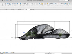 Organic architecture beach villa house Lumion render Bonus Revit Modello 3D