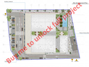 Tower in a city FULL Residential building Revit Lumion Modello 3D