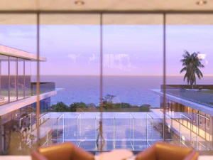 Modern beach house Revit and Vray 3ds max 3D Model