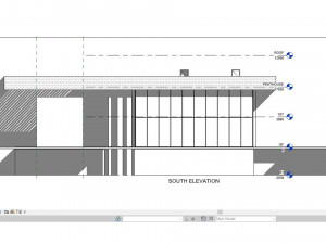 Modern house full project Revit and Lumion with 3d grass 3D Модель