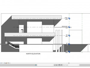 Modern house full project Revit and Lumion with 3d grass 3D Модель