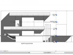 Modern house full project Revit and Lumion with 3d grass 3D Model