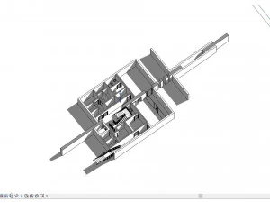 Modern house full project Revit and Lumion with 3d grass 3D Model