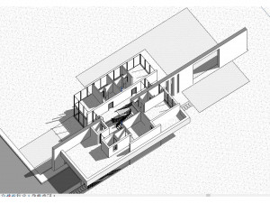 Modern house full project Revit and Lumion with 3d grass 3D Модель