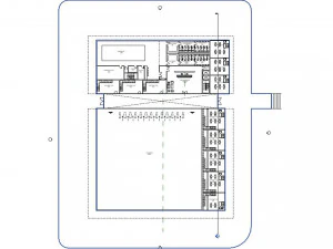 Commercial building Revit Lumion with 3d grass 3D Model