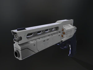 Revolver Modèle 3D