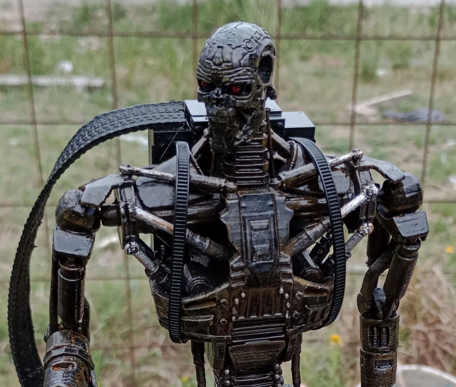 Terminator T 600 3D Print Model .c4d .max .obj .3ds .fbx .stl .blend 