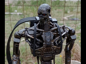 Terminator T 600 3D Print Model