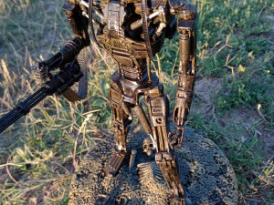 Terminator T 600 3D Print Model