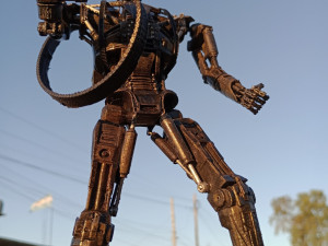 Terminator T 600 3D Print Model
