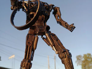 Terminator T 600 3D Print Model