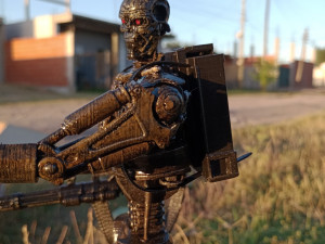 Terminator T 600 3D Print Model