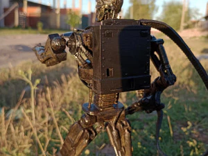 Terminator T 600 3D Print Model