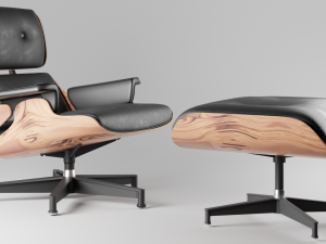 Eames Lounge Chair 3D 3D 模型
