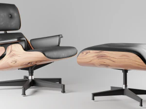 Eames Lounge Chair 3D 3D Modell