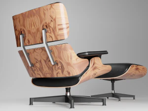 Eames Lounge Chair 3D 3D Model