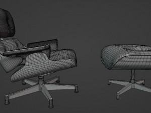 Eames Lounge Chair 3D 3D 모델