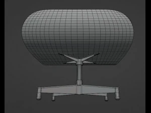 Eames Lounge Chair 3D 3D Model