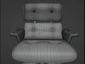 Eames Lounge Chair 3D 3D Model