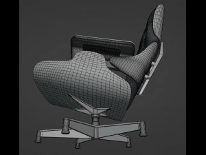 Eames Lounge Chair 3D 3D Model
