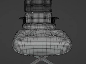 Eames Lounge Chair 3D 3D Model