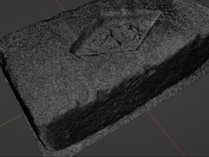 Photoscanned Brick 3D Model
