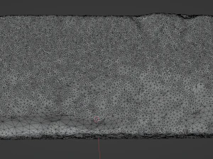 Photoscanned Brick 3D Model