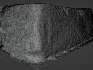 Photoscanned Brick 3D Model