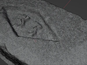 Photoscanned Brick 3D Model