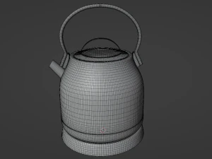 Bollitore Modello 3D