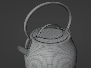 Bollitore Modello 3D