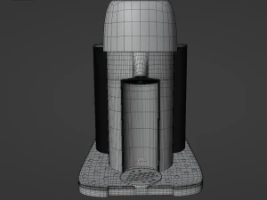 Nespresso Coffee Machine 3D Model