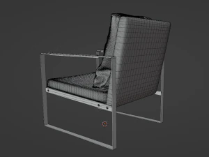 Zara Armchair 3D Model