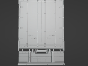 Truck Trailer 3D Модель