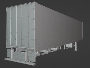 Truck Trailer 3D Model
