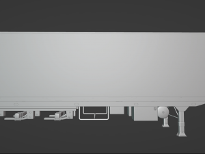 Truck Trailer 3D Модель