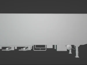 Truck Trailer 3D Model