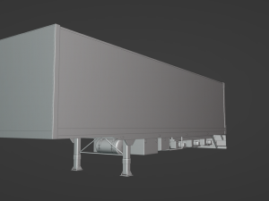 Truck Trailer 3D Модель
