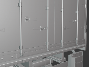 Truck Trailer 3D Модель