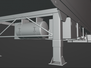 Truck Trailer 3D Модель