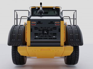 John Deere 744k Loader 3D Model
