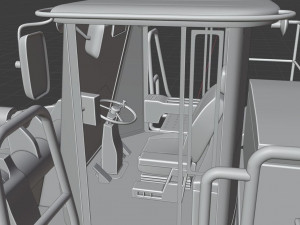 John Deere 744k Loader 3D Model